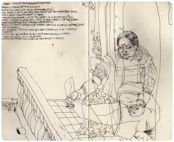 robert scholten art drawing india